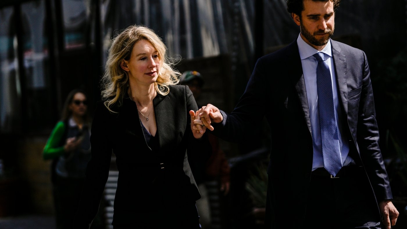 Elizabeth Holmes’s partner raises millions for new biotech startup : NPR