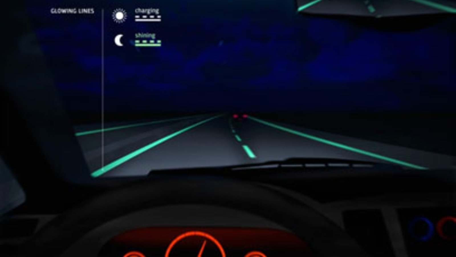 The discovery that is revolutionizing roads—these are the glow-in-the-dark lines invented in the Netherlands