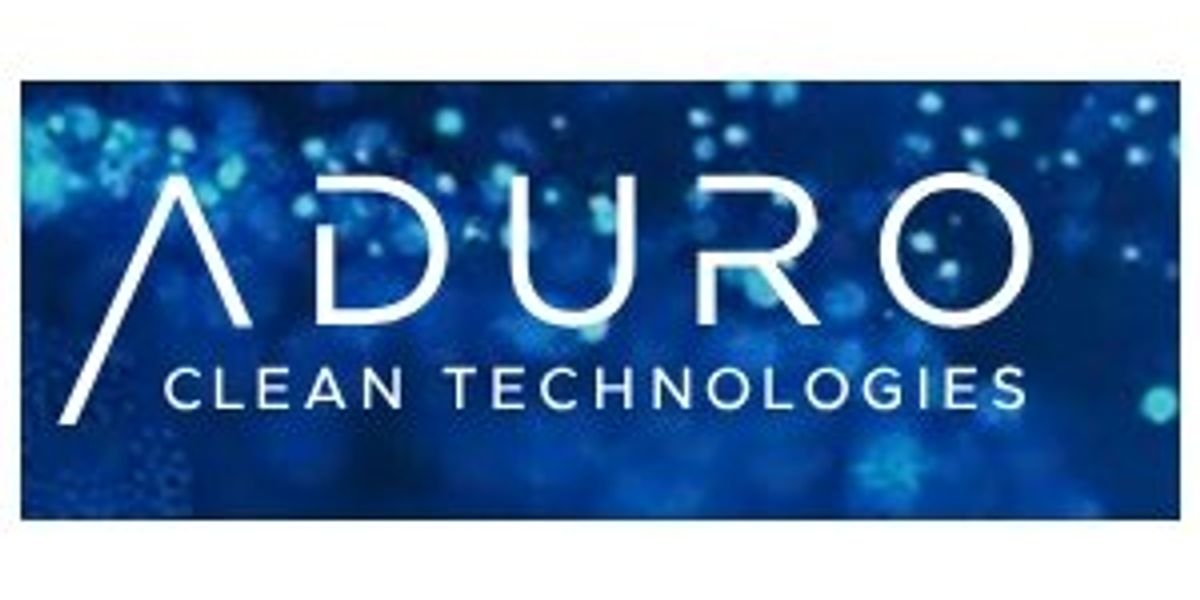 Aduro Clean Technologies to Present at Leading Industry Events in October