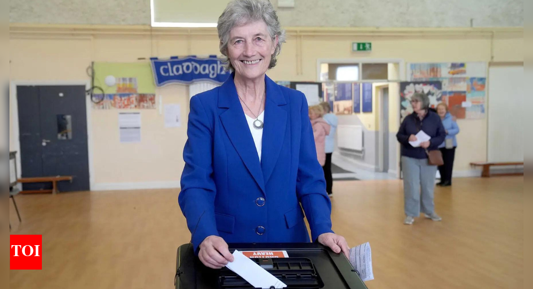 Left-wing Catherine Connolly set to be Ireland's next president