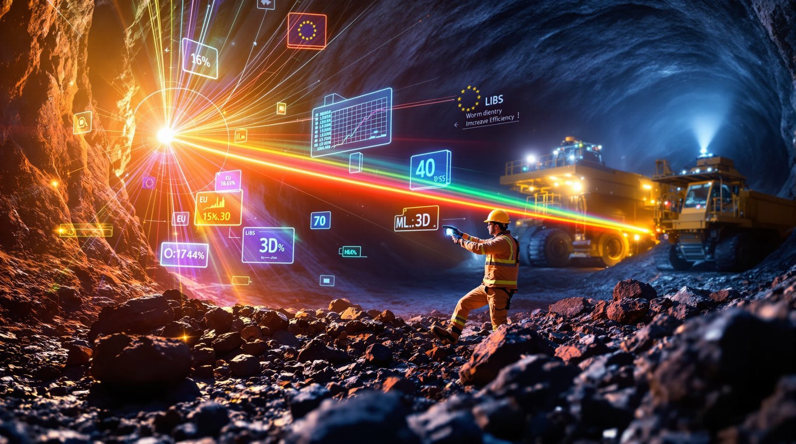 Digital transformation with LIBS in mining.