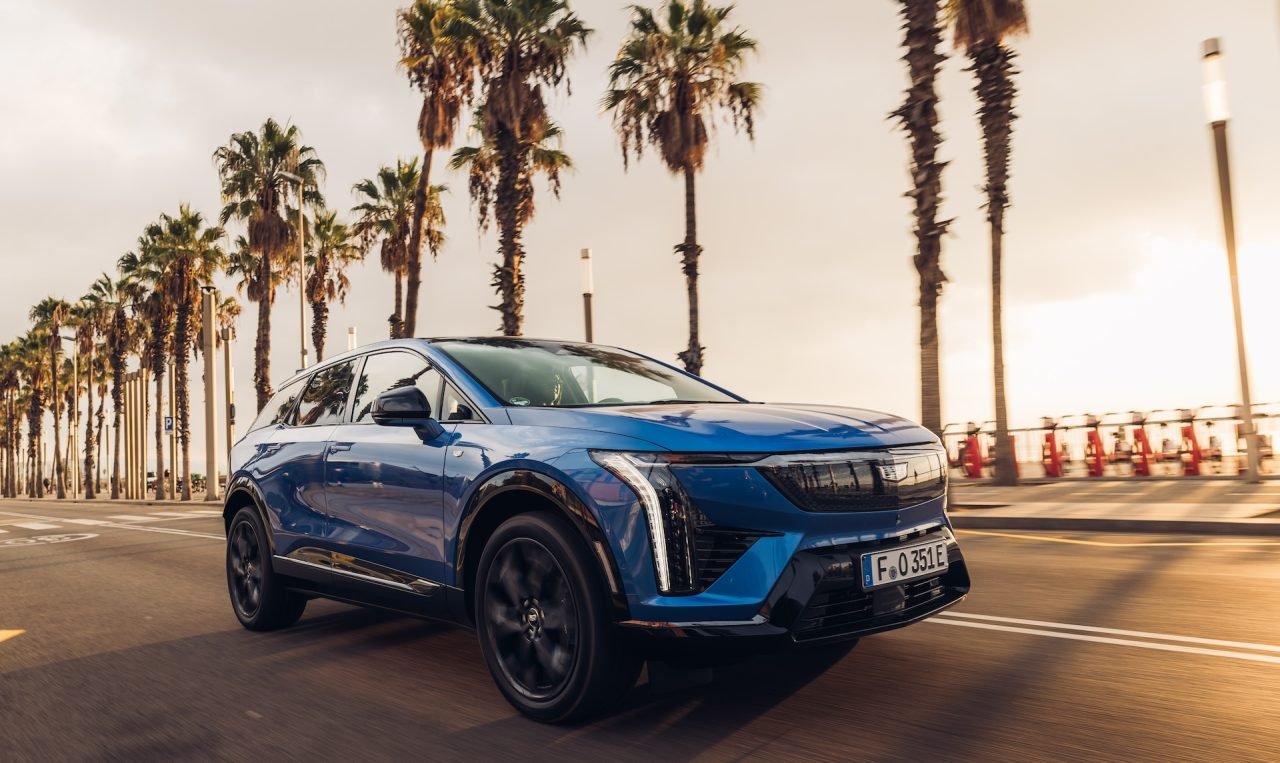 Cadillac begins marketing the Optiq electric SUV in Europe