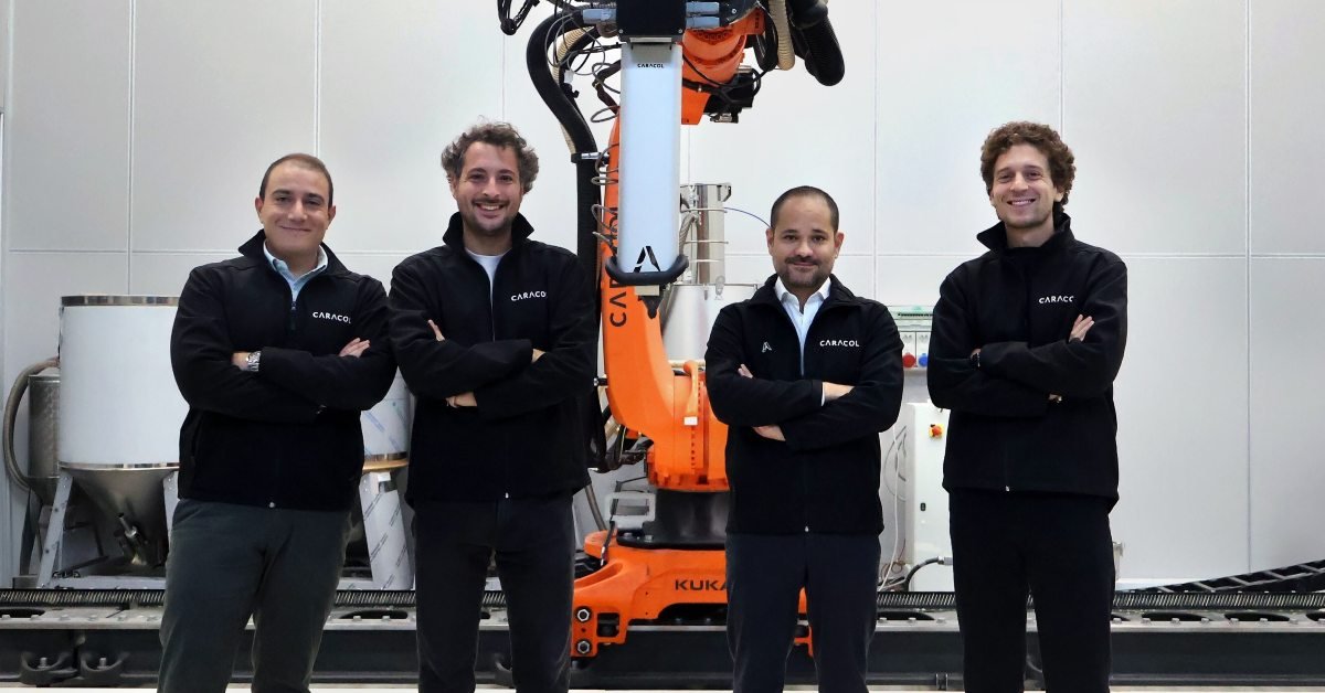 Italian deeptech Caracol secures €34.5M to scale its robotic additive manufacturing platform