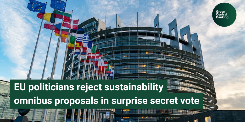 EU sustainability omnibus proposals rejected in secret vote