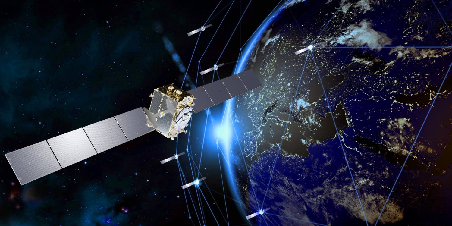 A rendering of a Galileo constellation satellite. Image: Leonardo S.p.A. and subsidiaries