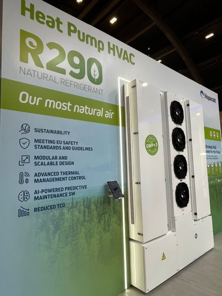 Hispacold Unveils R290-Based HVAC Innovation at Busworld Europe 2025 – Motorindia