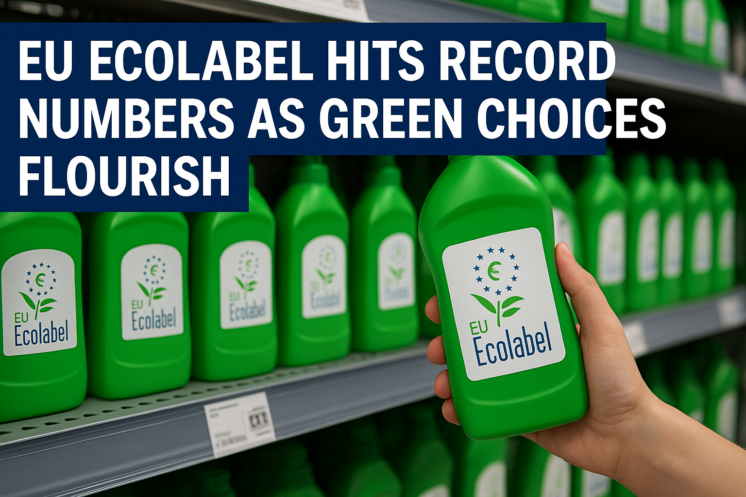 EU Ecolabel Hits Record Numbers as Green Choices Flourish