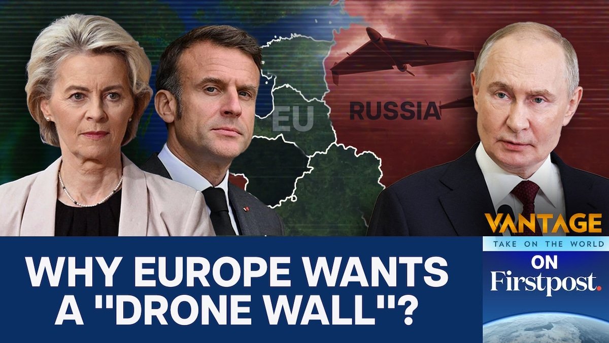 Europe plans to erect drone defence barrier amid Russian Airspace violations