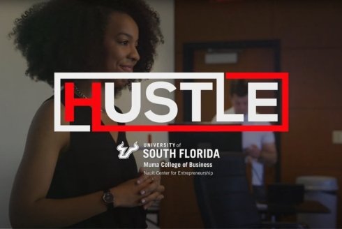 USF students power up with HUSTLE