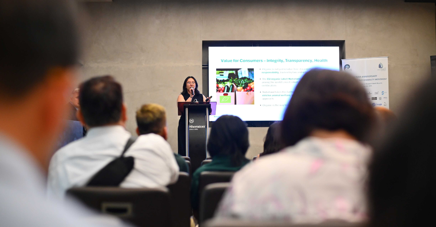 Naturland’s Alexandra Castillo talks about strengthening the local organic value chain by making certified EU organic products more accessible in the Philippines