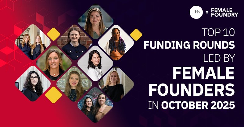 10+ funding rounds led by female founders in October 2025