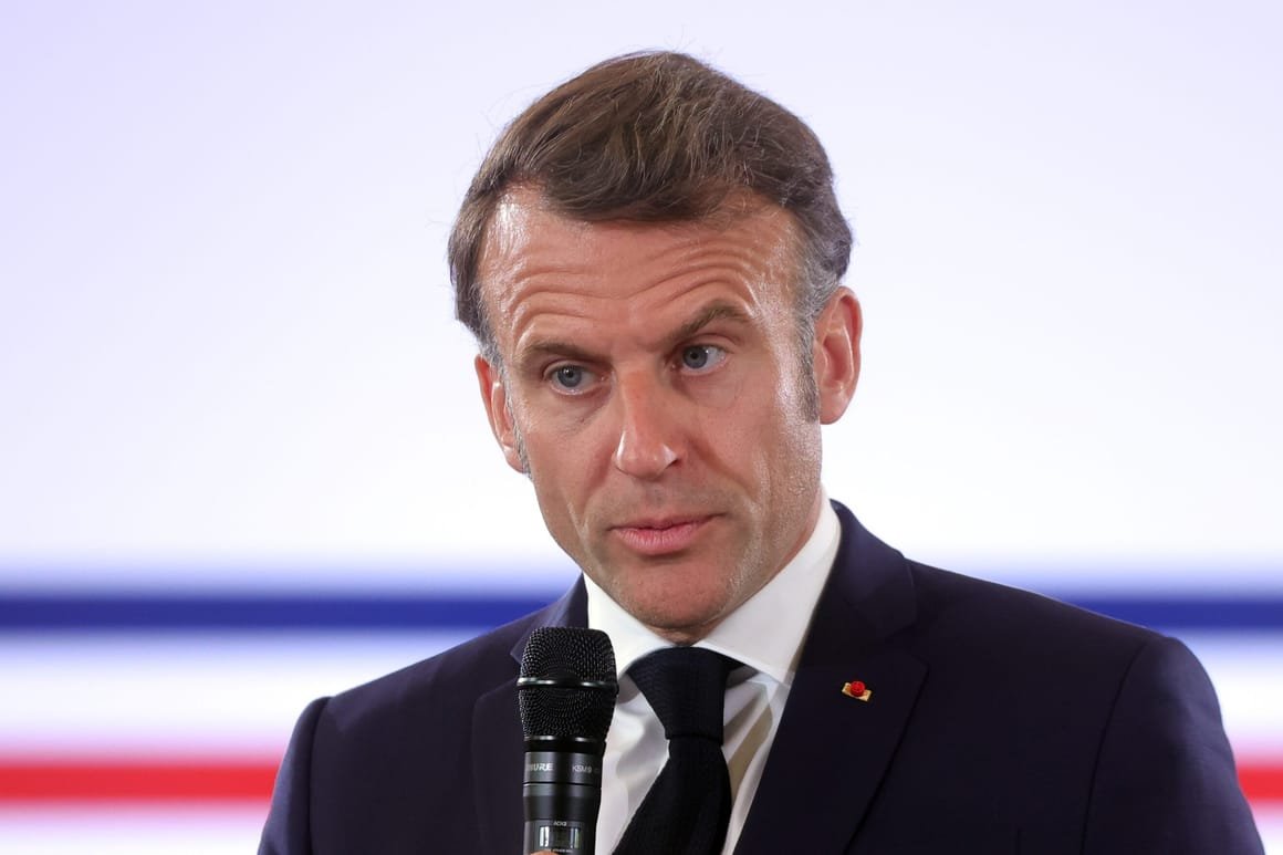 Macron Says EU Is Dragging Its Feet on Big Tech Rules as U.S. Pressure Mounts