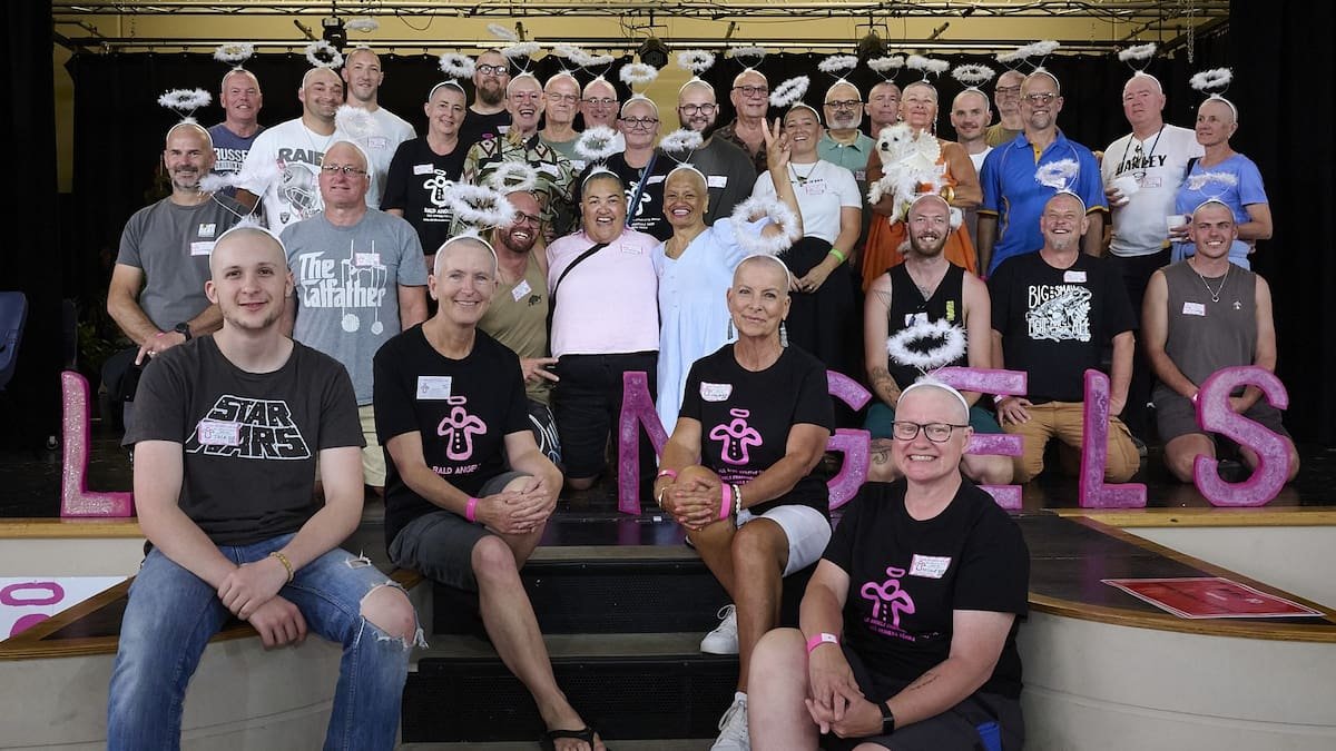 Northlanders raise $32k with mass head shave for Bald Angels charity