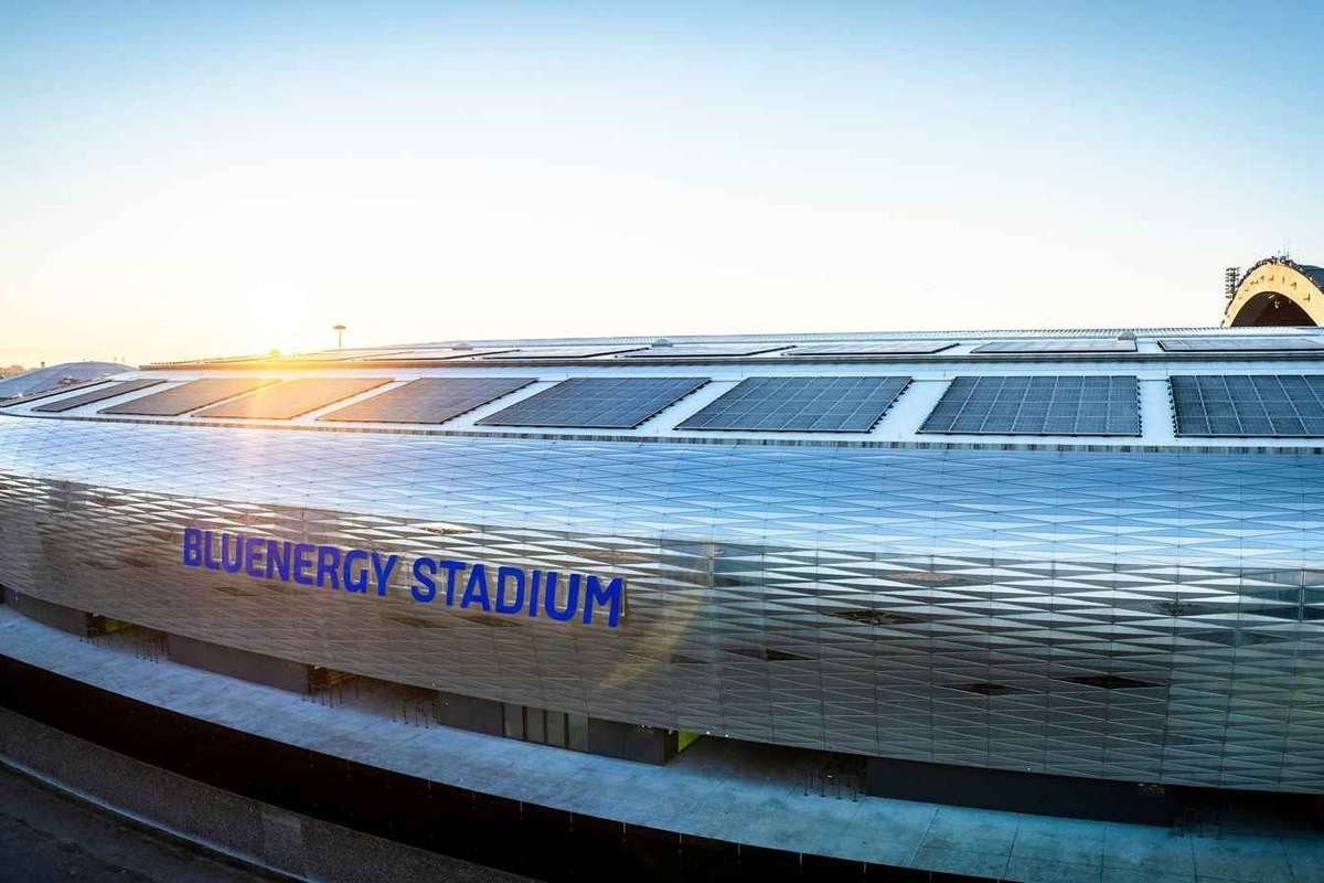 Udinese wins top Italian sustainability prize for Bluenergy Stadium innovation