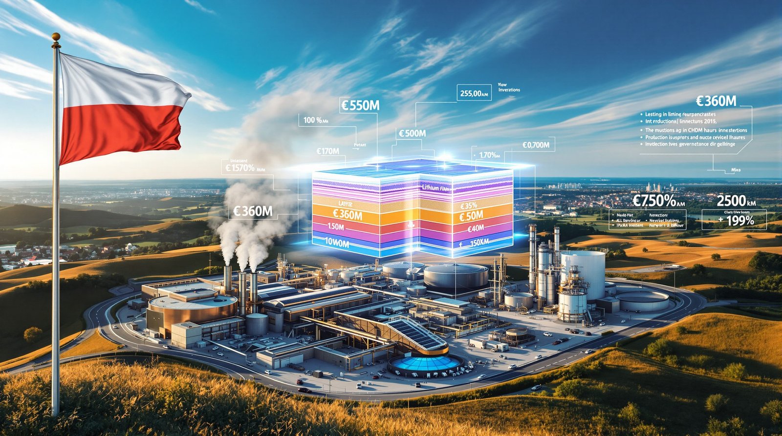 Cinovec lithium project overview with statistics.