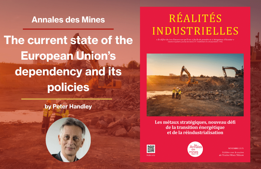 Annales des Mines | The current state of the European Union’s dependency and its policies
