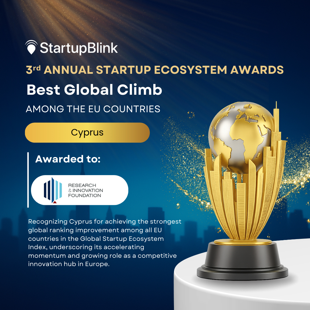 cover Cyprus wins EU’s Best Global Climb Award for startup ecosystem