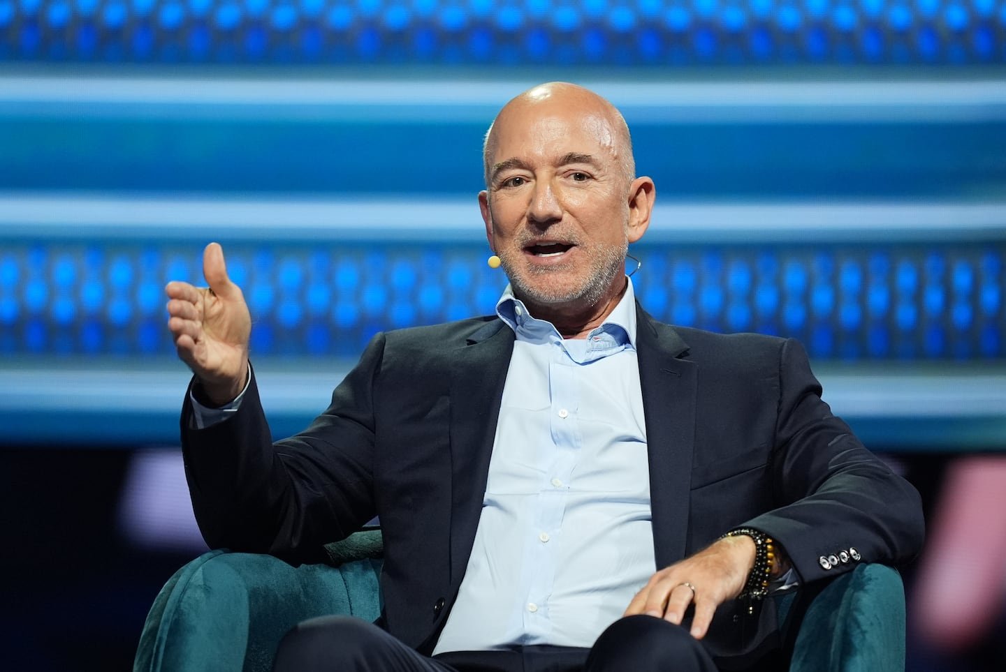 Amazon founder Jeff Bezos at the America Business Forum in Miami on Nov. 6.