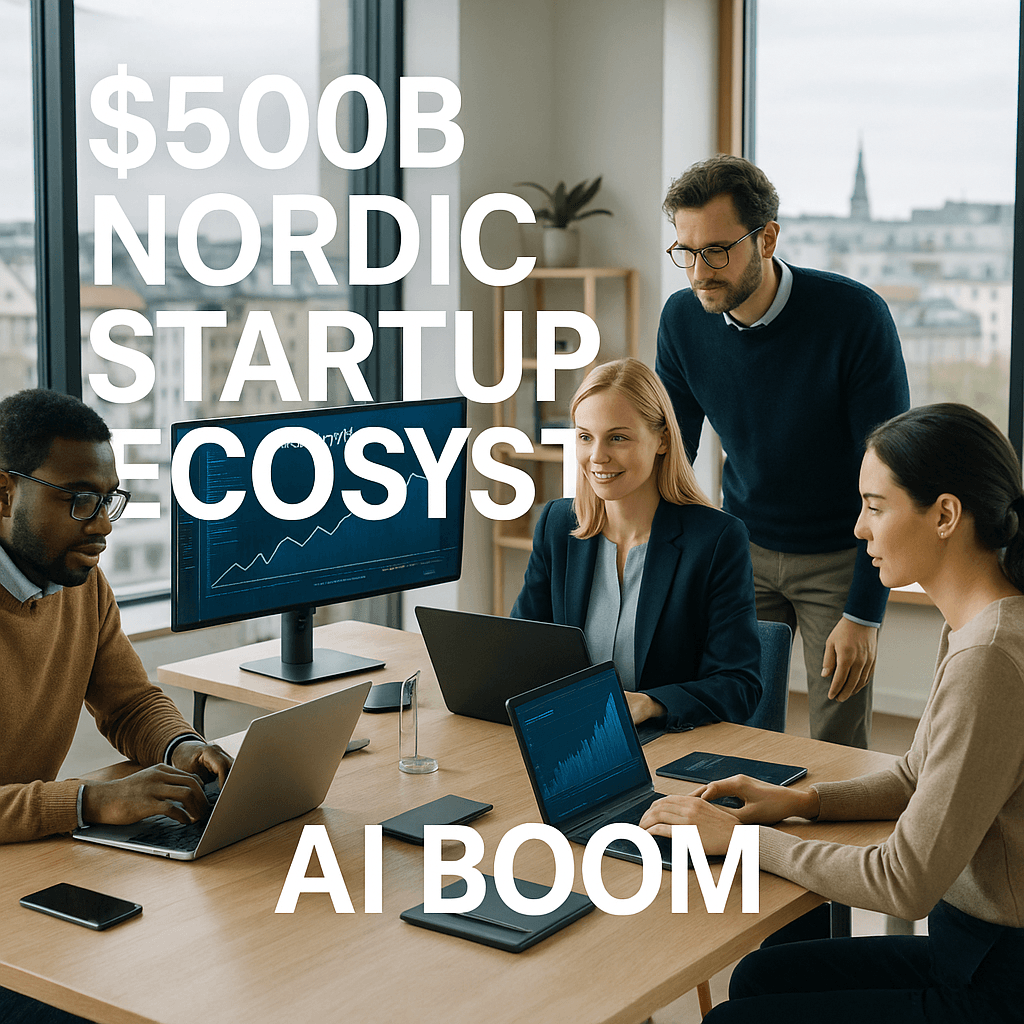 Nordic Startups Hit $500B Valuation as AI Boom Takes Hold
