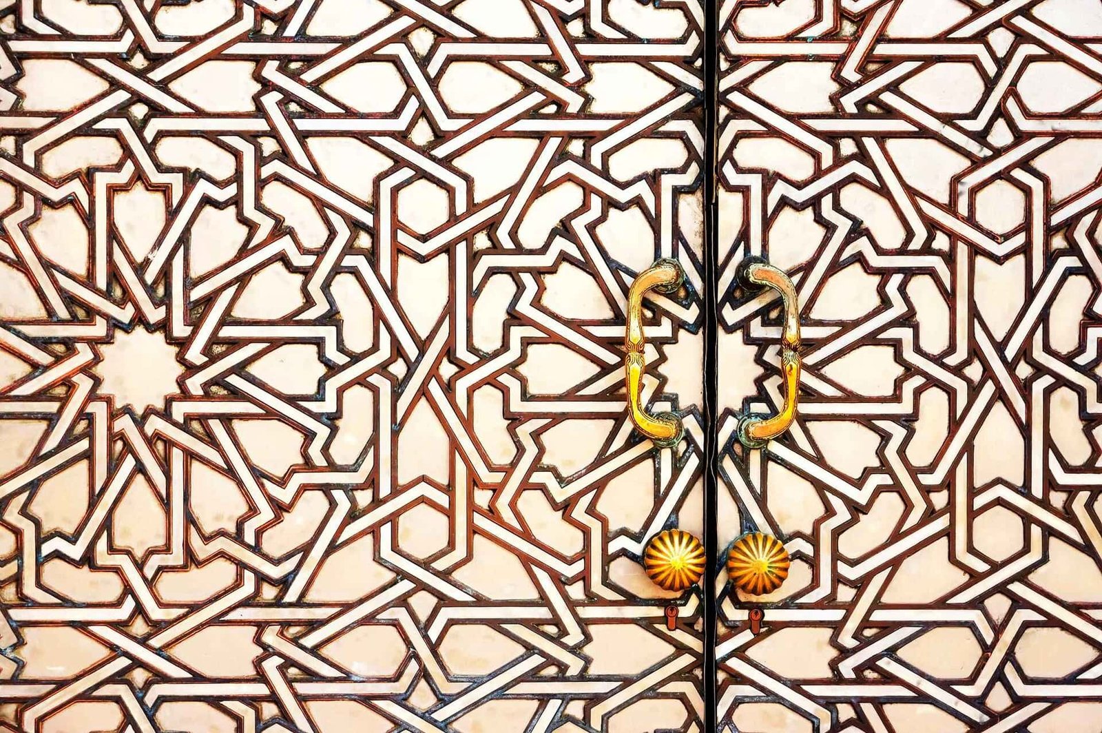 architectural designs on door of Hassan II mosque in Casablanca, illustrate new listings on Casablanca Stock Exchange