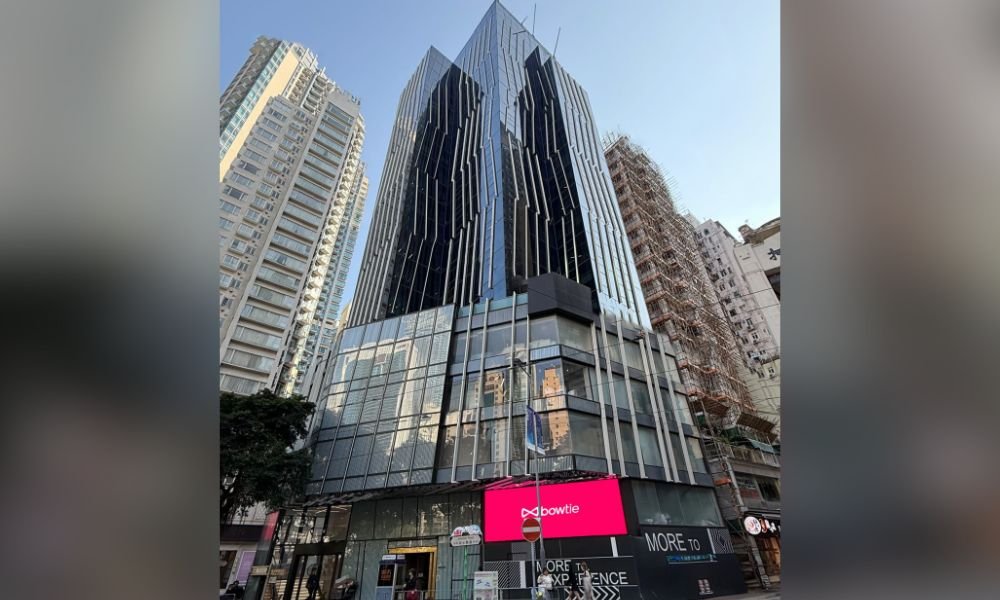 Bowtie to relocate Hong Kong headquarters