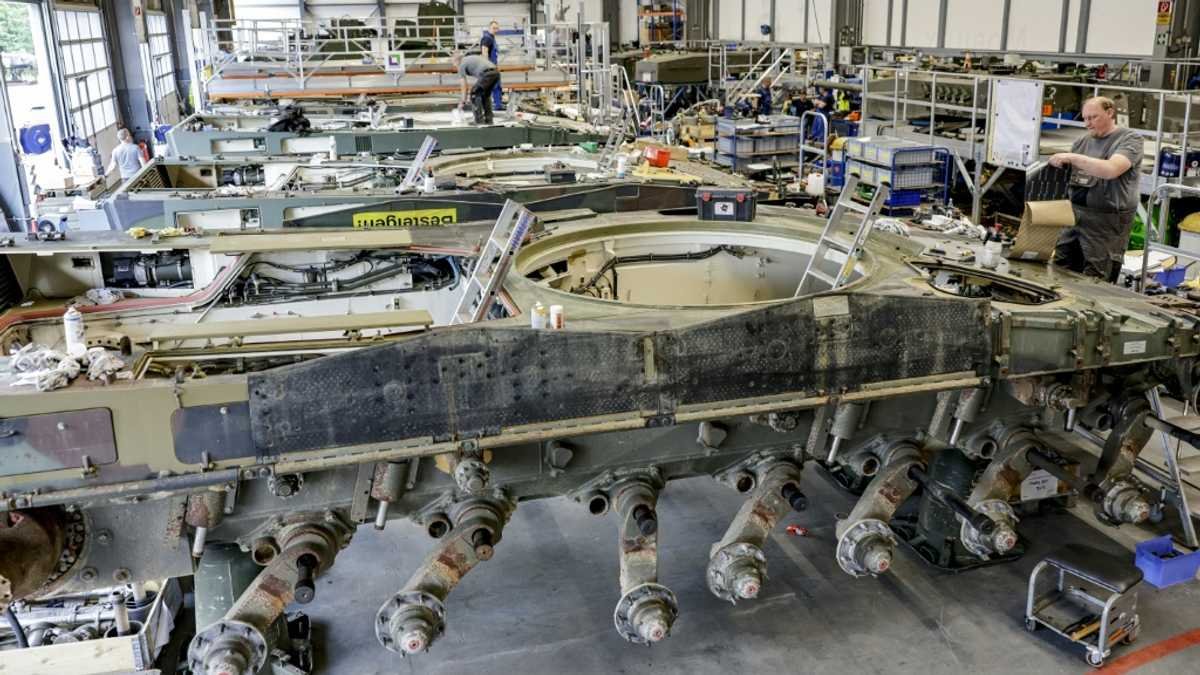 German defence giants battle over military spending ramp-up