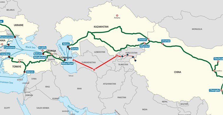Can the New Multimodal Route Become a Sustainable Corridor for Central Asia?