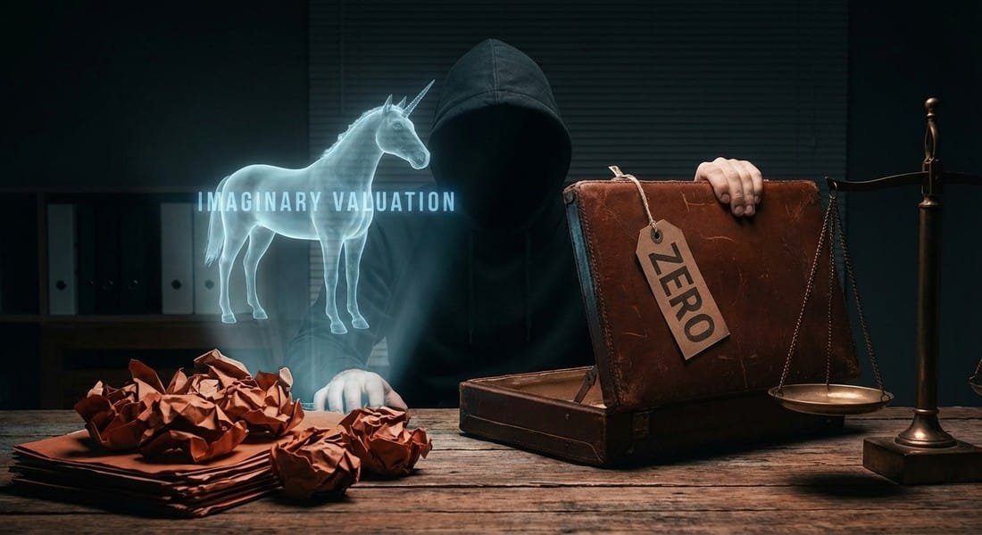 Your Valuation Is Imaginary: Why Mystery Founders Get Zero Funding