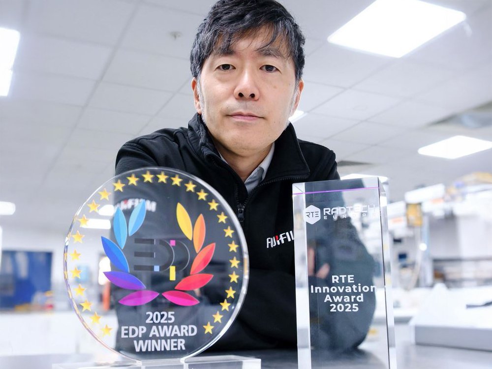 Fujifilm’s AQUAFUZE technology wins RadTech Europe Innovation Award 2025