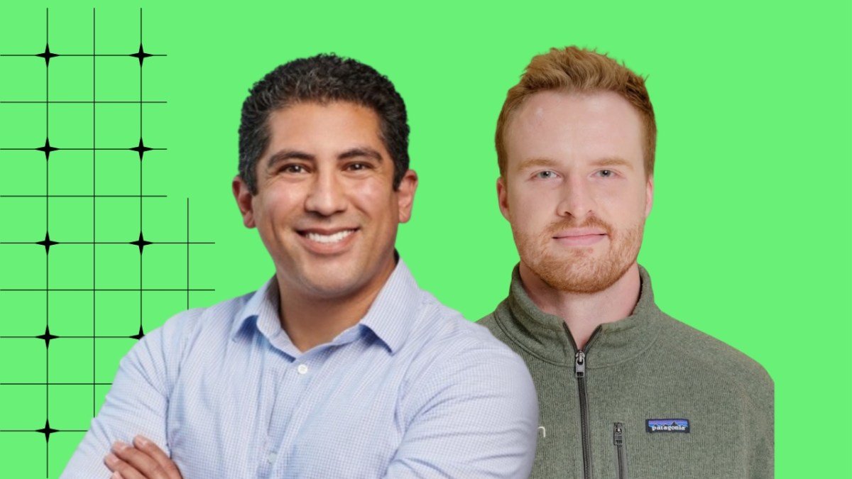 Founders from Enspectra Health, Inc. and Earth, seen in a promotional image for TechCrunch's Build Mode podcast