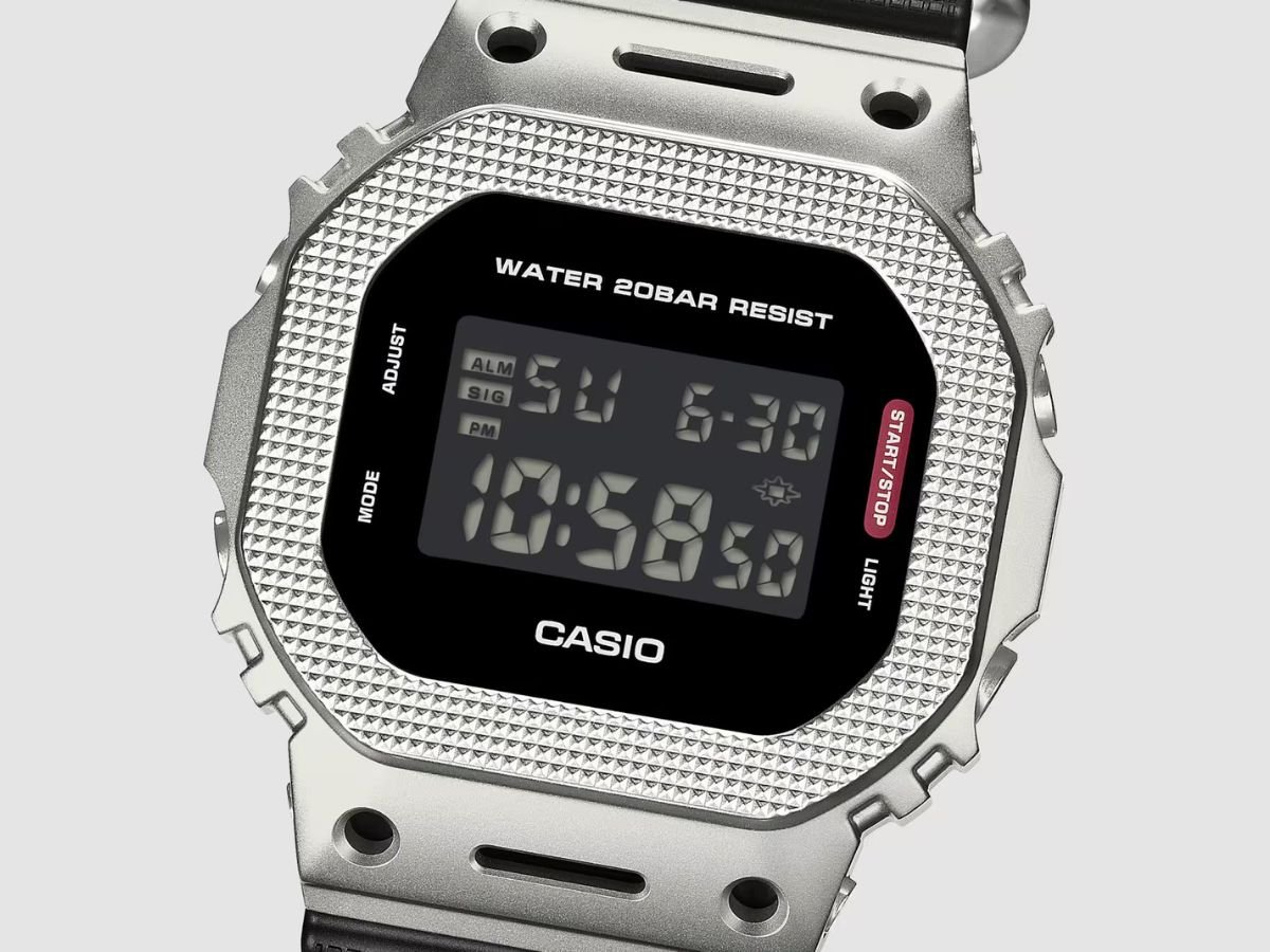 Casio G-Shock patterned metal bezel watches now available in Europe