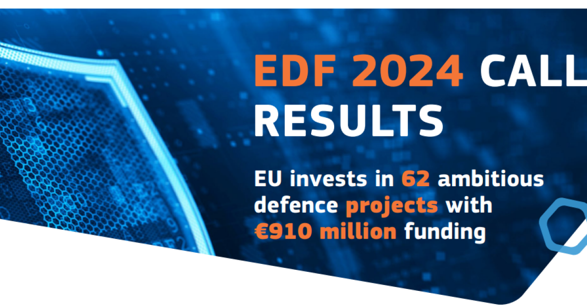 European Defence Fund: European Commission Signs New Grant Agreements to Launch R&D Projects Aiming at Strategic Priorities for Defence Readiness 2030