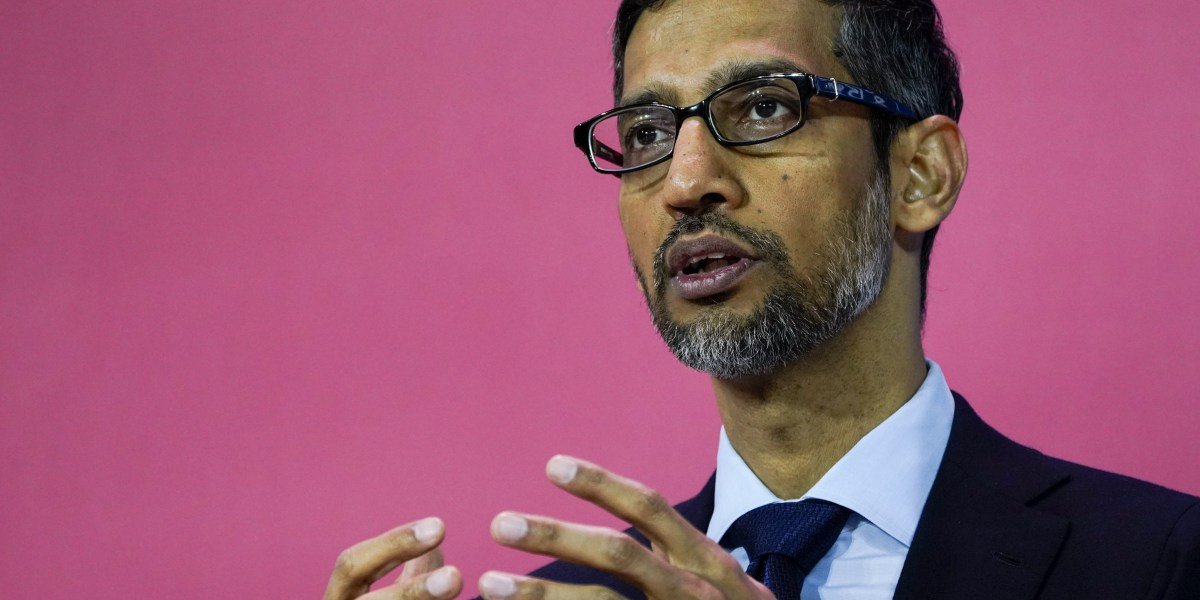 Google CEO Sundar Pichai says he will take less pay this year following in the steps of JPMorgan's Jamie Dimon and Apple's Tim Cook