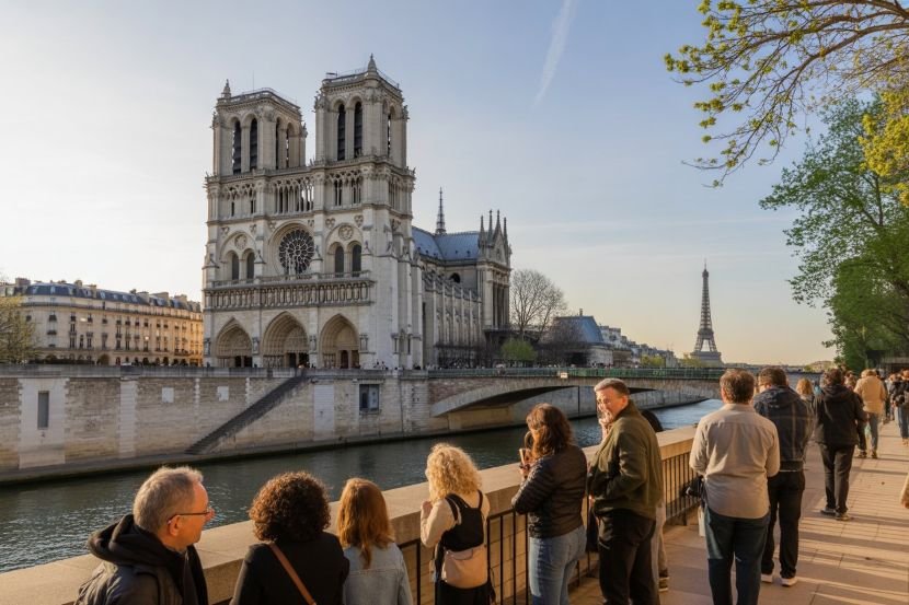 Paris reigns as top global destination for 2025, boosted by notre-dame&rsquo;s rebirth