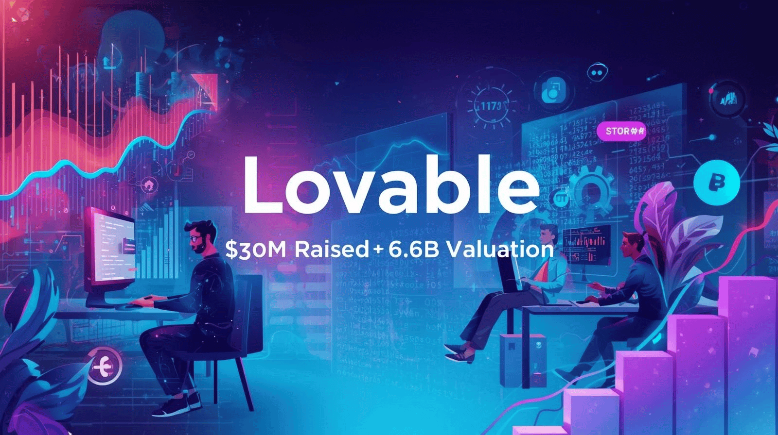 Swedish Startup Lovable Raises $330M at $6.6B Valuation
