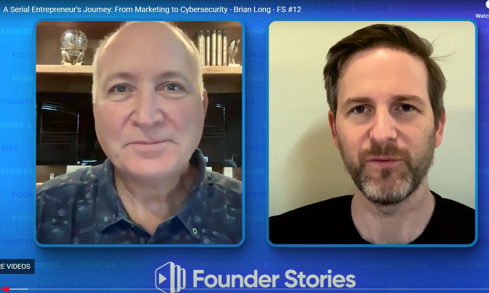 A serial entrepreneur's journey from marketing to cybersecurity: Founder Stories