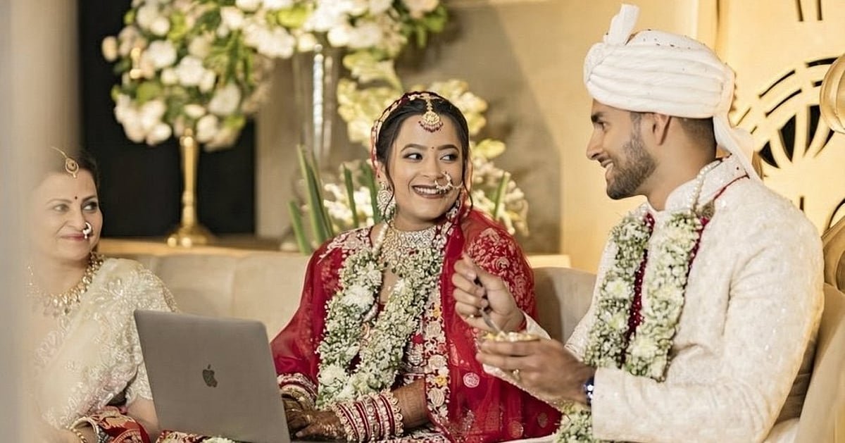 This Start-Up Co-Founder Got Married, Cut The Cake And Fixed A Bug