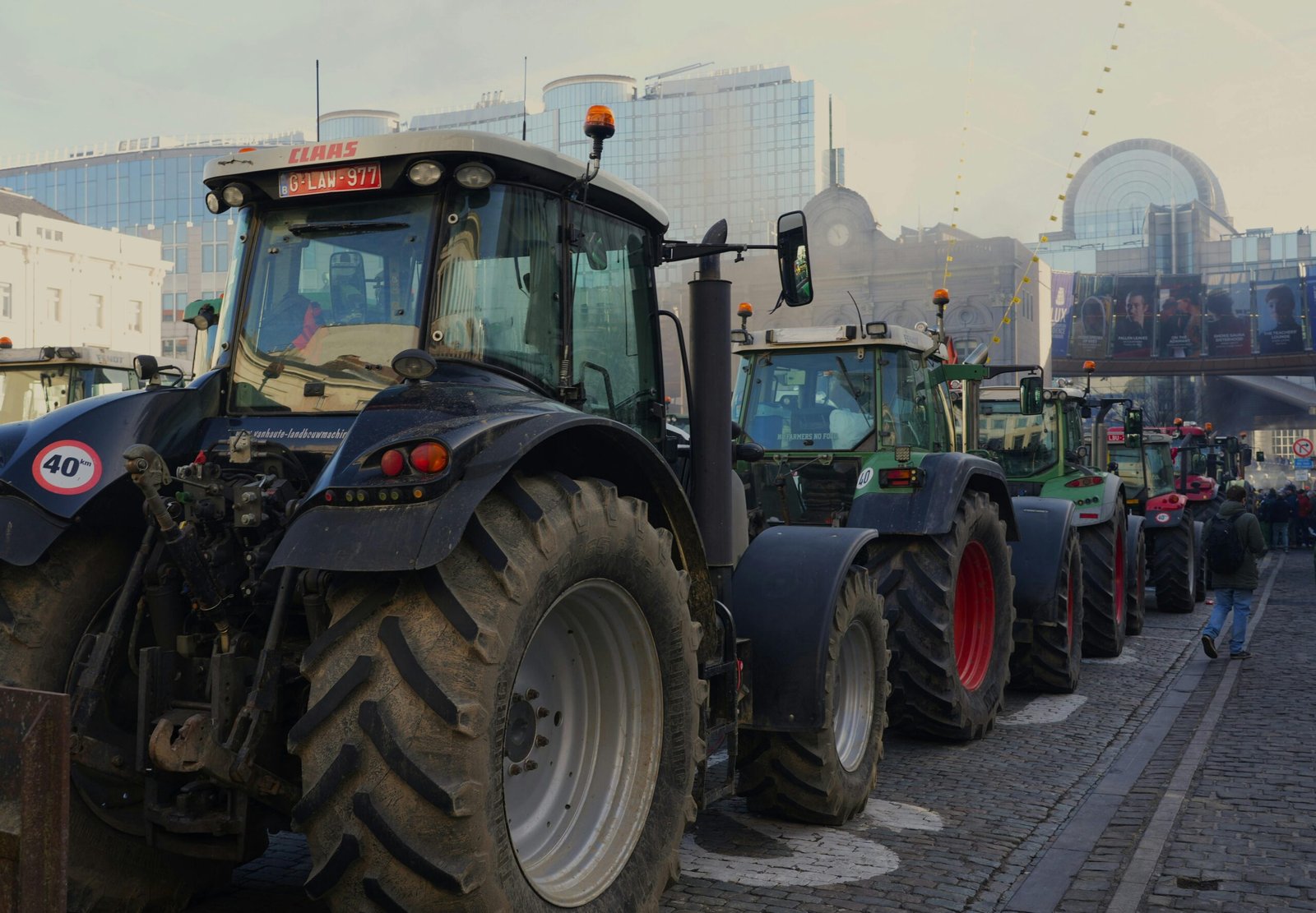 Thousands of Farmers Protest in Brussels Against EU-Mercosur Trade Deal