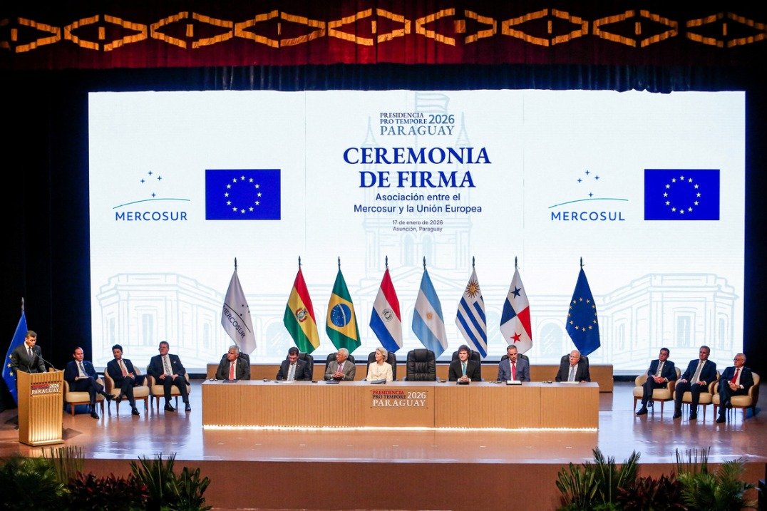Mercosur, EU sign free trade agreement in Asuncion