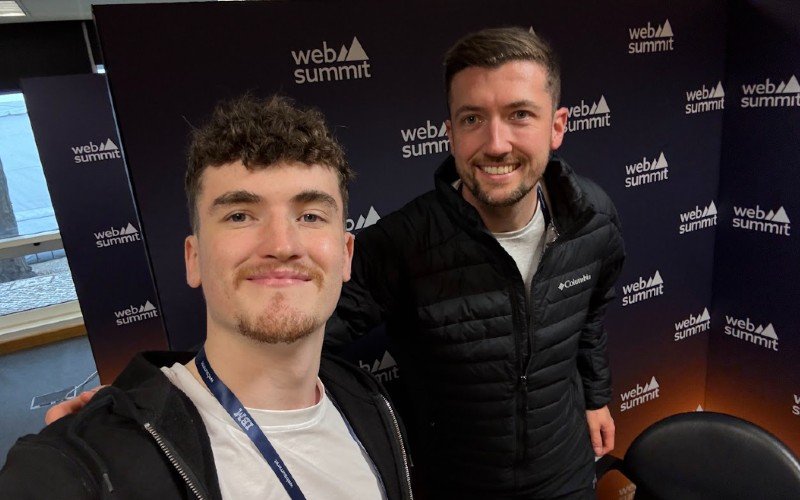 Patrick Killeen and James Hamilton, CEO of Pixeltree