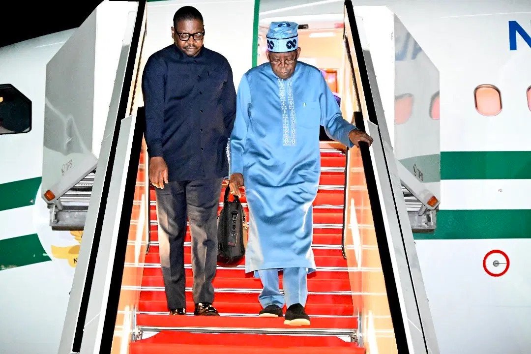 Tinubu back home after Abu Dhabi Sustainability Week