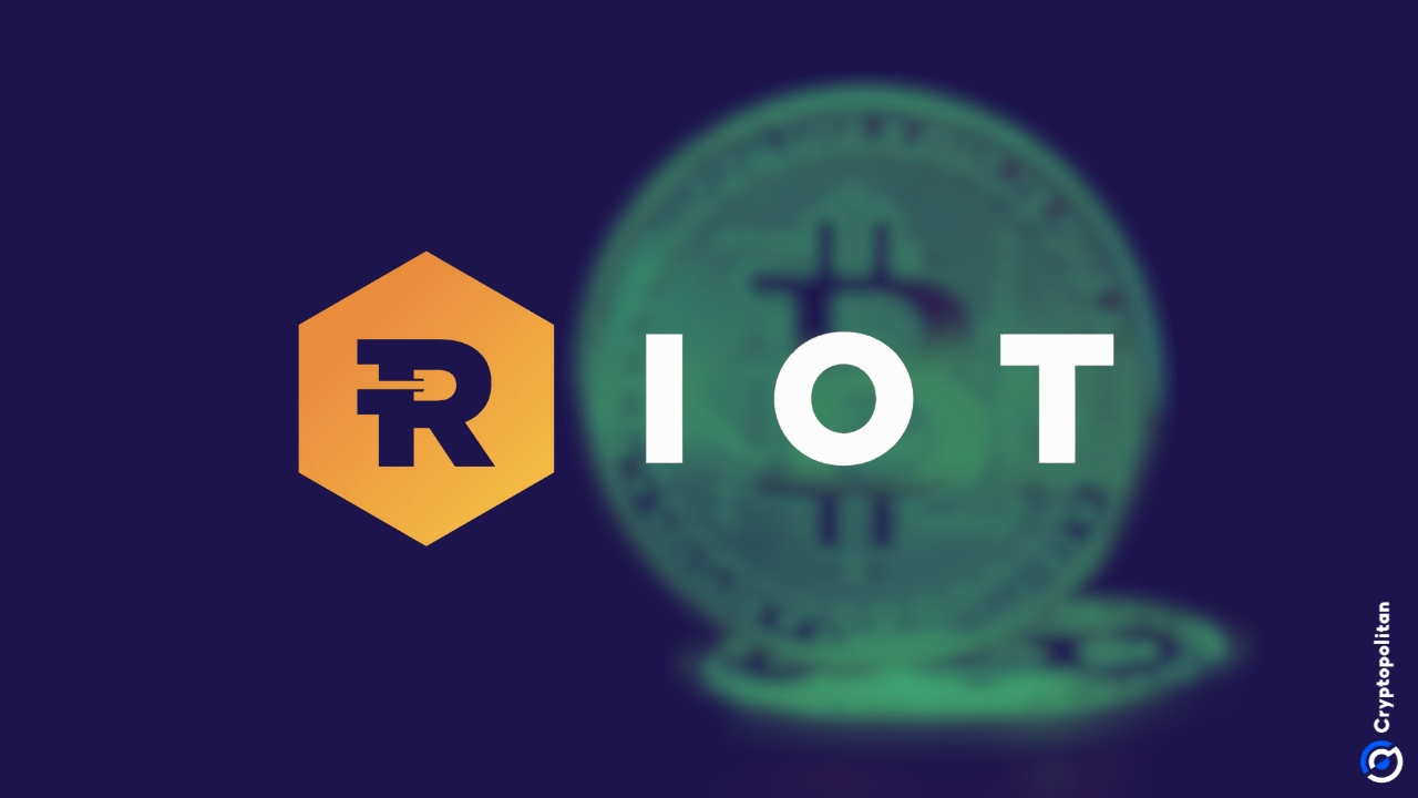 Crypto's Riot Platforms posts $180.2 million revenue in Q3 and nets $104.5 million profit