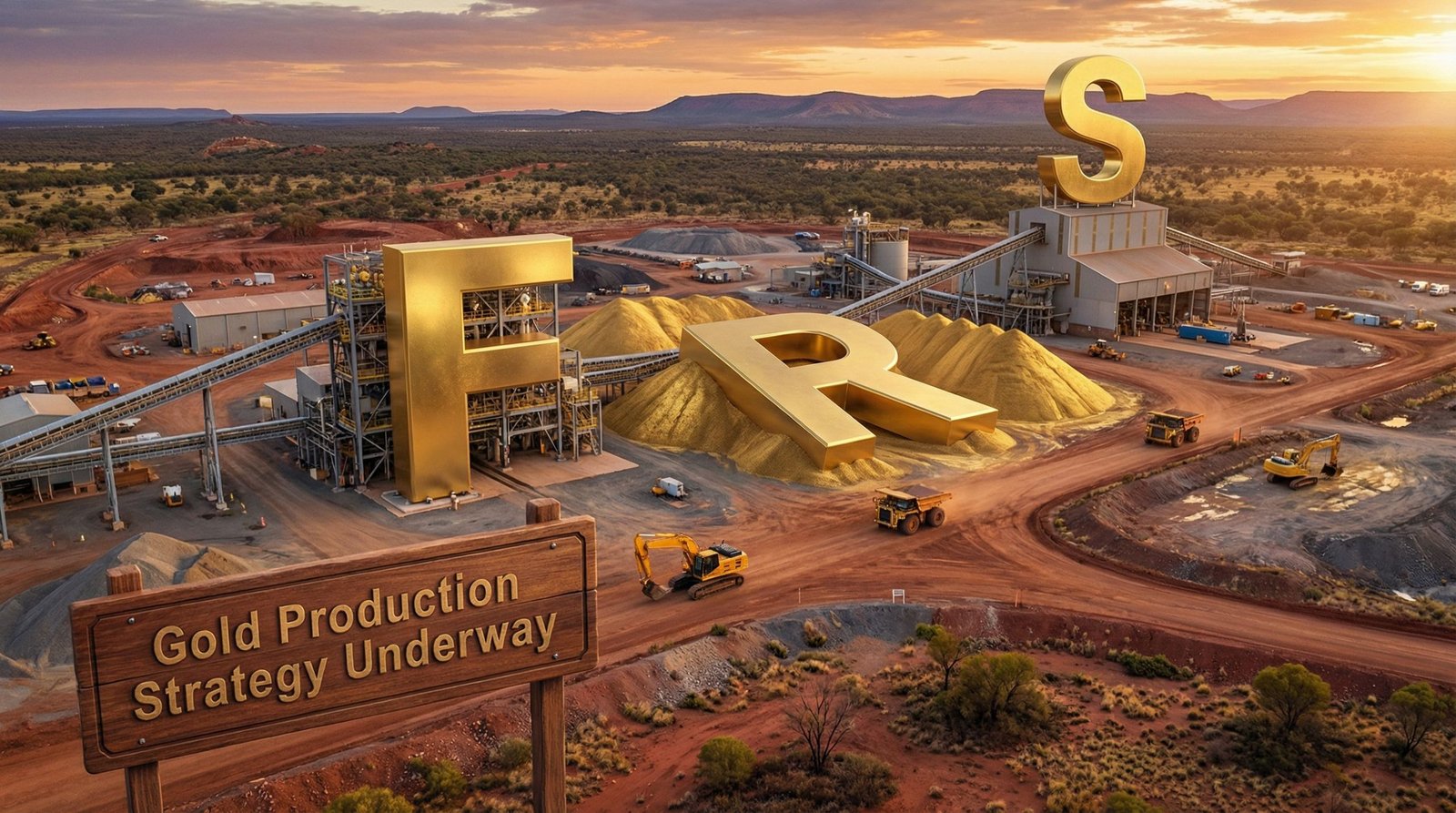 Forrestania Resources Ltd-FRS-Gold mining strategy with giant letters.