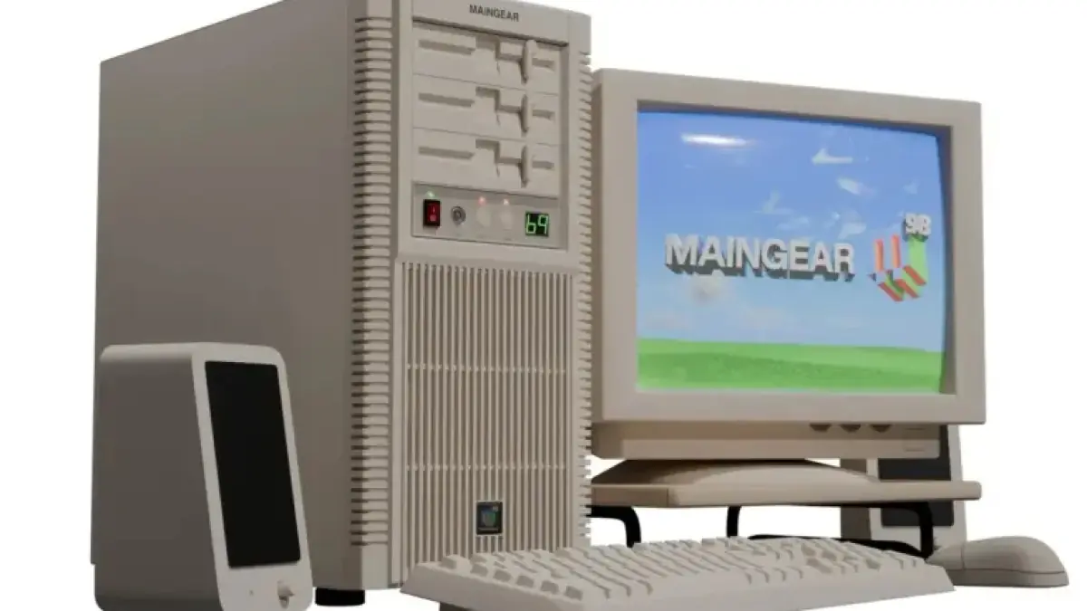 Maingear Retro98 Desktops Marry Modern Gaming Tech with Vintage Beige Design
