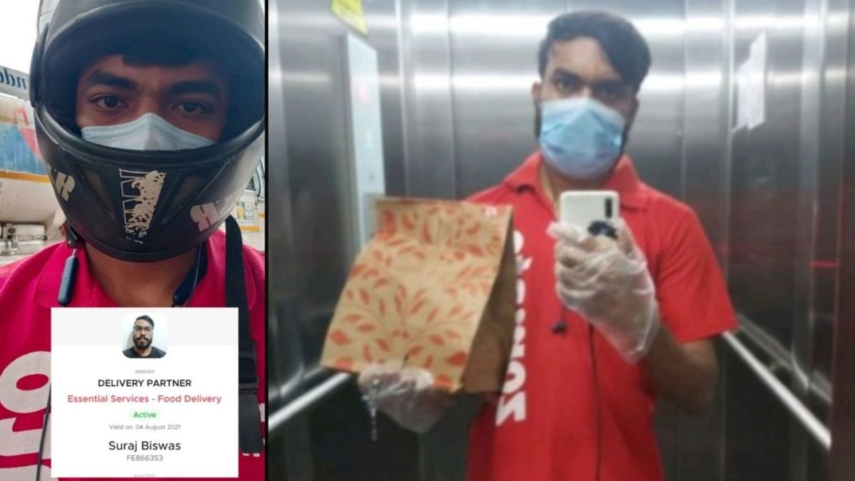 Once a Zomato delivery partner now stands with Deepinder Goyal after becoming startup founder