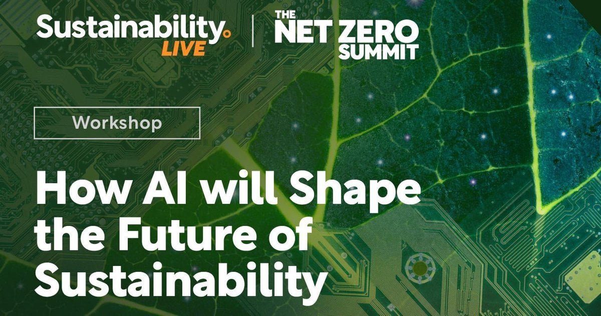 Watershed AI & Sustainability Workshop: Sustainability LIVE