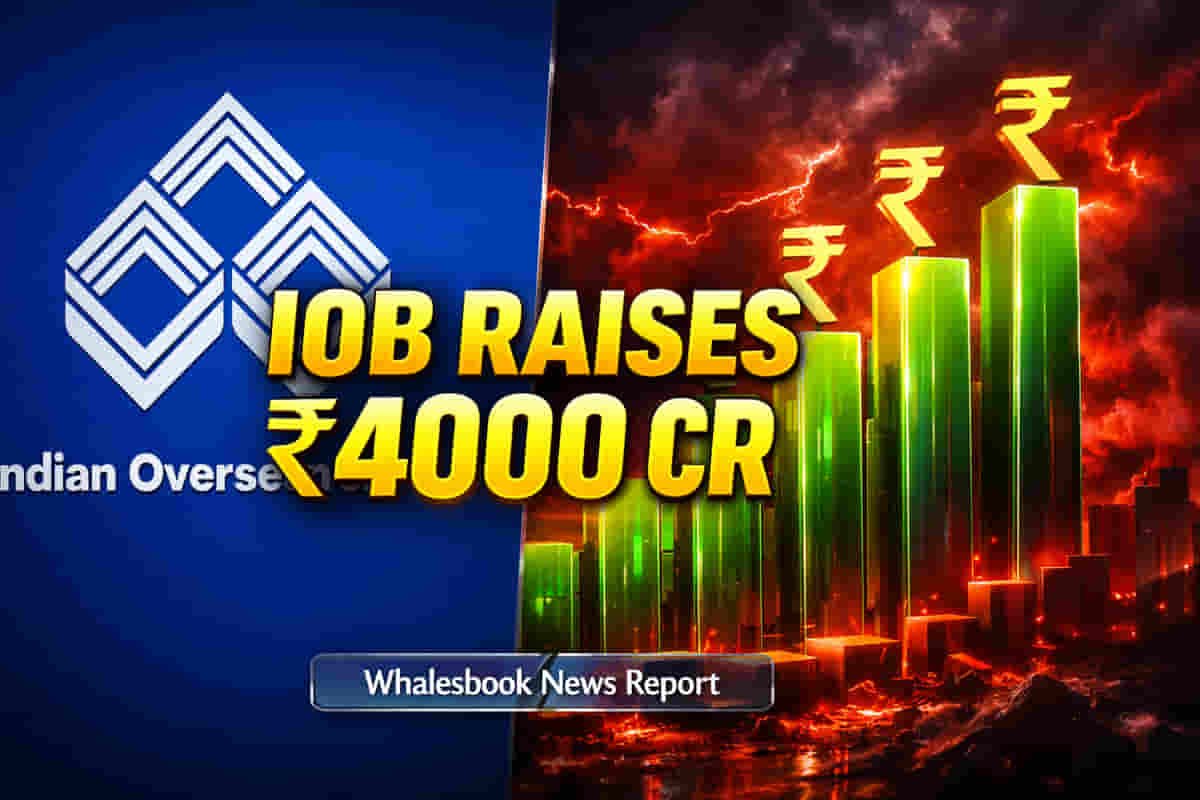 IOB to Raise ₹4,000 Crore Via QIP in Q4