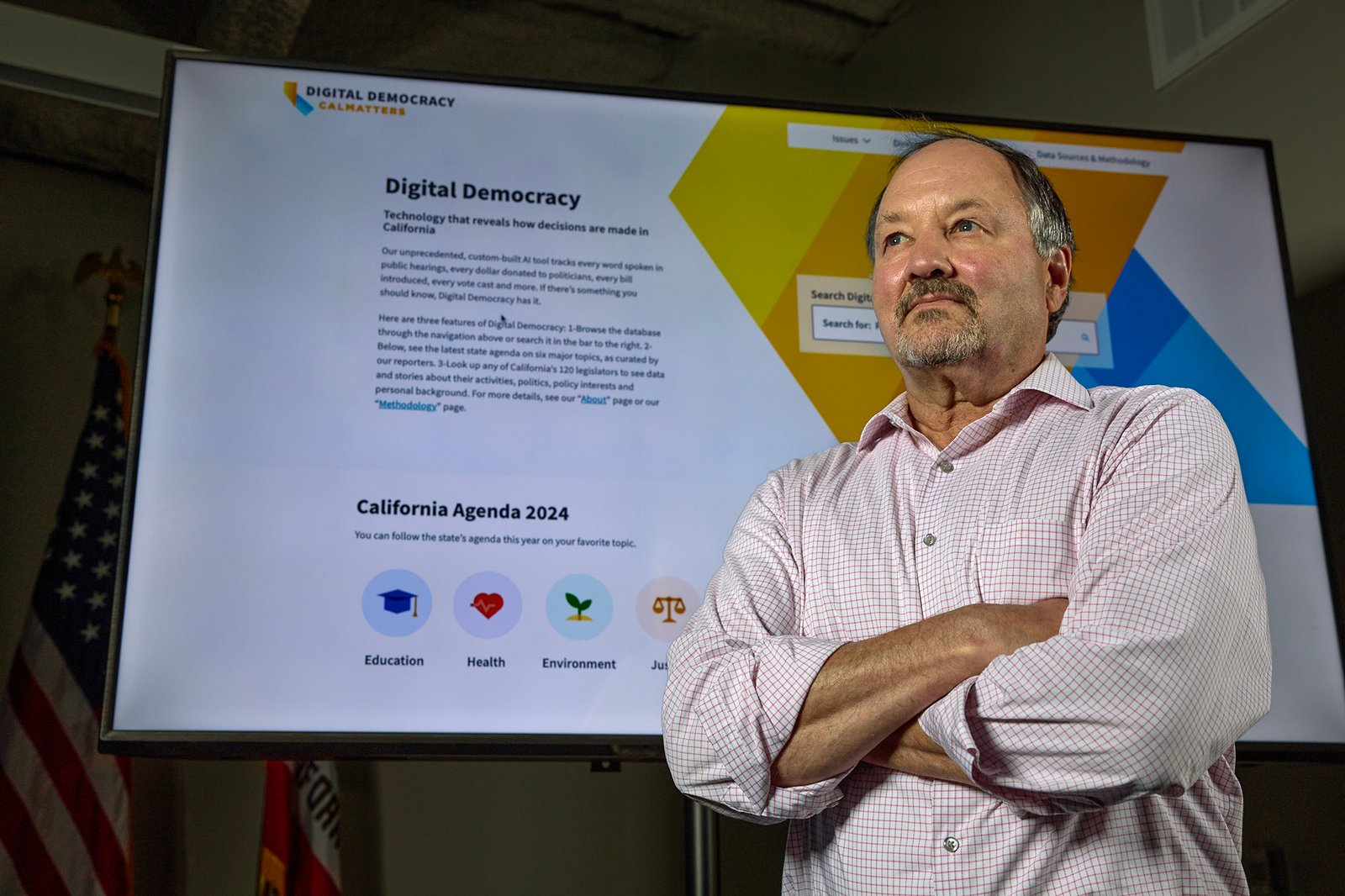 CalMatters’ co-founder Dave Lesher retires