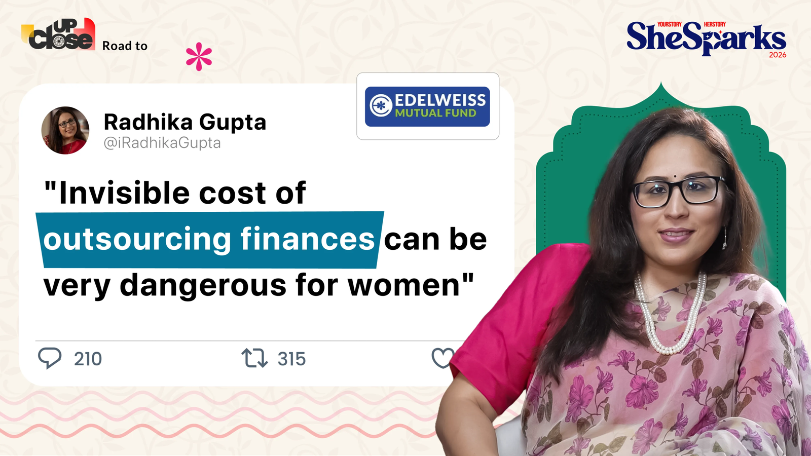 [Video] From Self-Doubt to CEO |Closing the confidence gap: Radhika Gupta on Money, Motherhood & Ambition