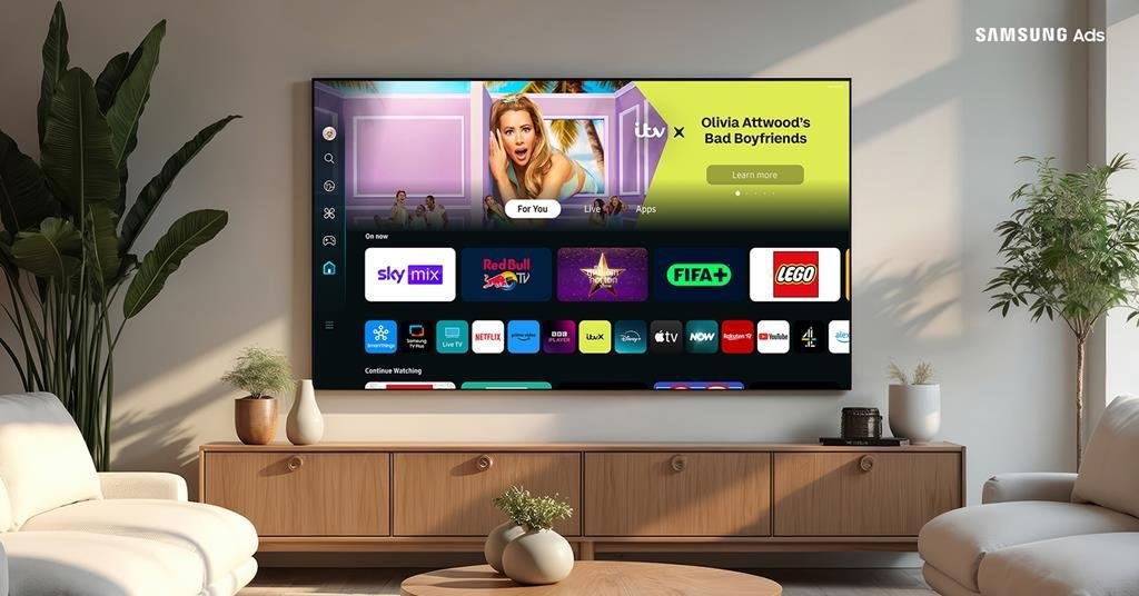 Samsung Ads launches multi-tile Immersive Carousel for Smart TVs | News